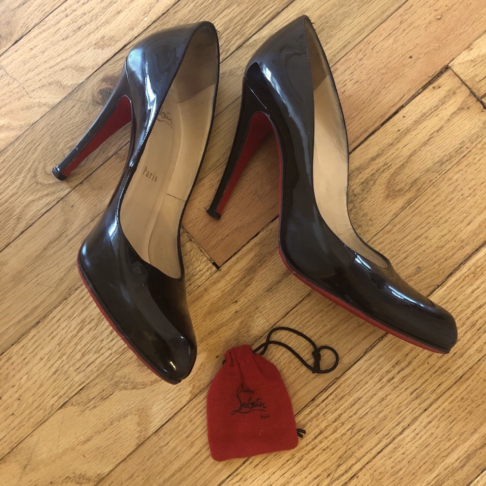Christian Louboutin Simple Patent 85mm Pumps